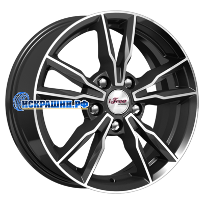 iFree 6,5x16/5x110 ET35 D65,1 Икигай (КС865) Блэк Джек