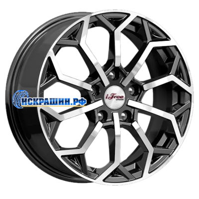 iFree 6,5x16/5x114,3 ET38 D67,1 Спейс-Нидл (КС1000) Блэк Джек