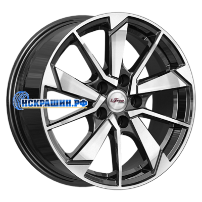 iFree 6,5x16/5x114,3 ET45 D60,1 Зиплайн (КС1042) Блэк Джек