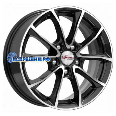 iFree 6,5x16/5x114,3 ET50 D66,1 Джет (КС914) Блэк Джек