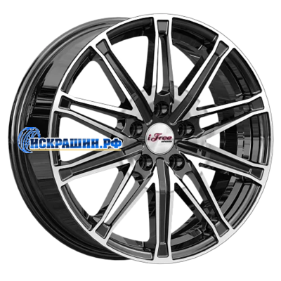 iFree 6,5x17/5x105 ET38 D56,6 Виар (КС1065) Блэк Джек