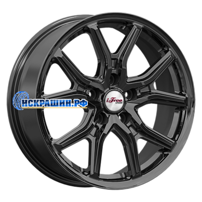 iFree 6,5x17/5x114,3 ET38 D67,1 Страйк (КС1080) BK