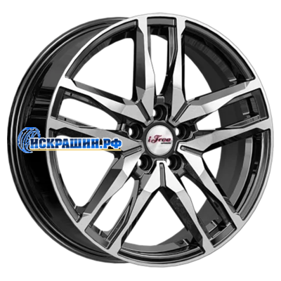 iFree 6,5x18/5x114,3 ET35 D67,1 Бомбей (КС1075) Блэк Джек