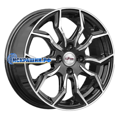 iFree 6x15/4x98 ET33 D58,5 Бохо (КС1037) Блэк Джек