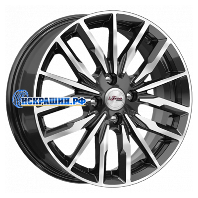 iFree 6x16/4x100 ET37 D60,1 Миконос (КС946) Блэк Джек