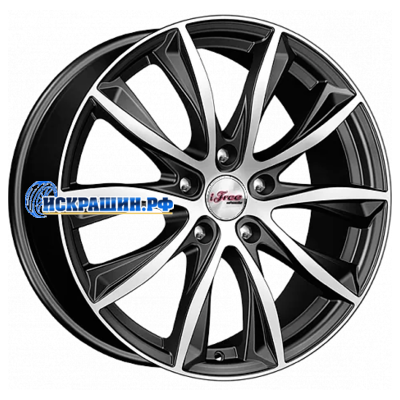 iFree 7,5x18/5x114,3 ET50 D67,1 Каzантип (КС684М) Блэк Джек