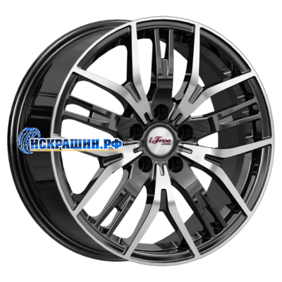 iFree 7x17/5x114,3 ET40 D67,1 Аскет (КС1072) Блэк Джек