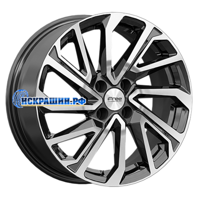iFree Original 6,5x16/4x100 ET37 D56,6 Неом (Astra/Aveo) (КС1172) Алмаз черный