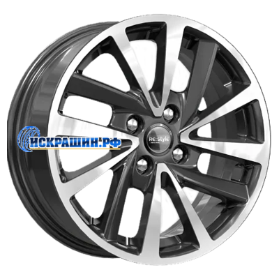 iFree Original 6x15/4x100 ET40 D60,1 КС899 (Logan) Алмаз черный