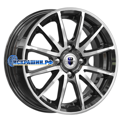 K&K 5,5x14/4x100 ET38 D60,1 Квант (КС960) Алмаз черный