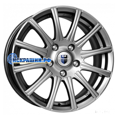 K&K 5x13/4x98 ET38 D58,5 Сиеста (КС477) Дарк платинум