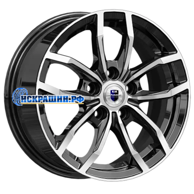K&K 6,5x15/5x112 ET43 D57,1 Фрост (КС1048) Алмаз черный