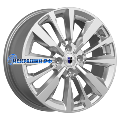 K&K 6,5x16/4x100 ET37 D60,1 Эрман (КС997) Дарк платинум
