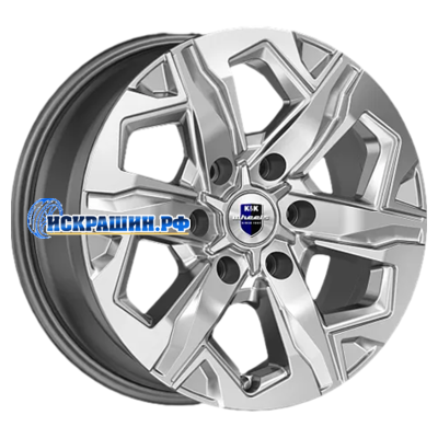 K&K 7,5x17/6x139,7 ET42 D75,1 Тейт (КС1050) Дарк платинум