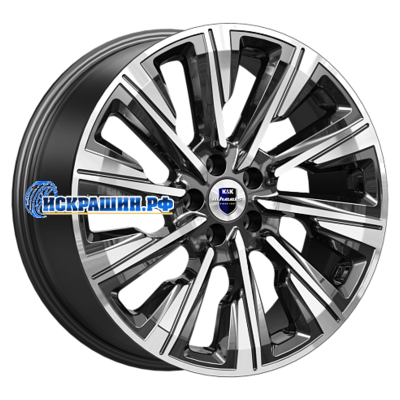K&K 7,5x19/5x114,3 ET40 D64,1 Галего (КС1039) Алмаз черный