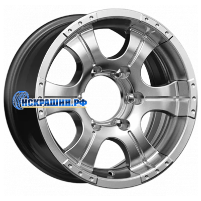 K&K 7x15/5x139,7 ET20 D108,5 Байконур (КС473) Дарк платинум