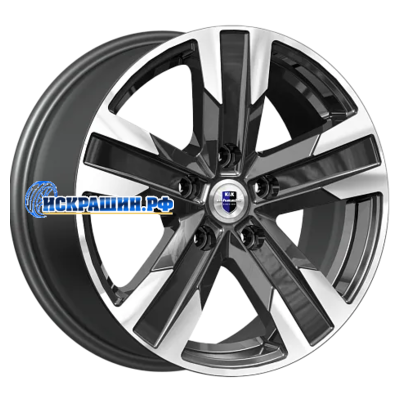 K&K 7x16/5x108 ET40 D65,1 Висмут (КС1009) Алмаз черный