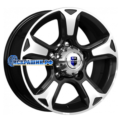 K&K 7x16/5x139,7 ET35 D98 Атлант (КС757) Алмаз черный