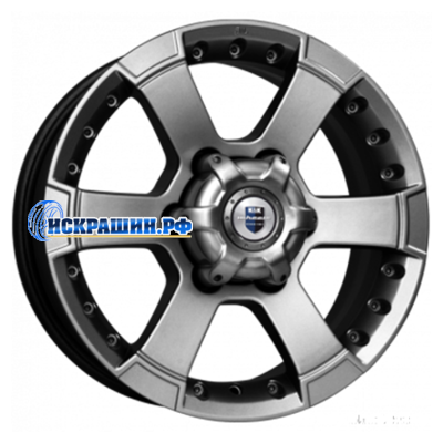 K&K 7x16/6x139,7 ET20 D110,1 M56 (КС593) Дарк платинум