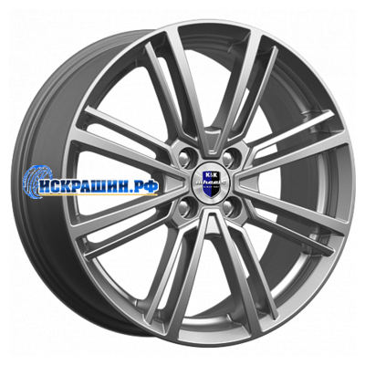 K&K 7x17/5x112 ET40 D57,1 Эрфурт (КС898) Дарк платинум