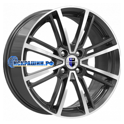K&K 7x17/5x112 ET49 D57,1 Эрфурт (КС898) Алмаз черный