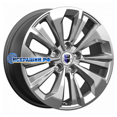 K&K 7x17/5x114,3 ET37 D66,6 Авиор (КС936) Дарк платинум брайт