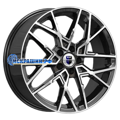 K&K 7x18/5x114,3 ET37 D66,6 Вудроф (КС1044) Алмаз черный