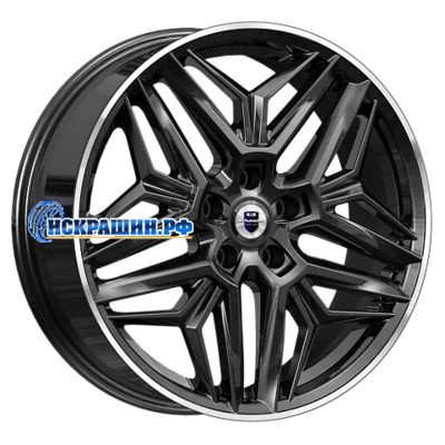 K&K 7x19/5x114,3 ET40 D64,1 Колумб (КС1038) Алмаз черный
