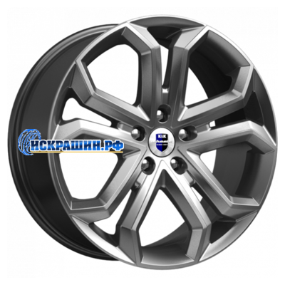 K&K 8,5x19/5x130 ET45 D71,6 Пандора (КС466) Дарк платинум