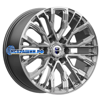 K&K 8,5x19/6x139,7 ET30 D106,1 Кортес (КС1102) Дарк платинум