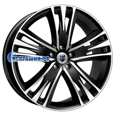 K&K 8,5x20/5x112 ET43 D66,6 Атлас (КС661M) Алмаз черный