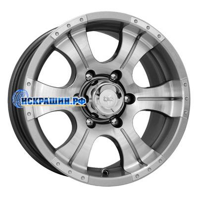 K&K 8x16/6x139,7 ET0 D108,5 Байконур (КС465М) Дарк платинум