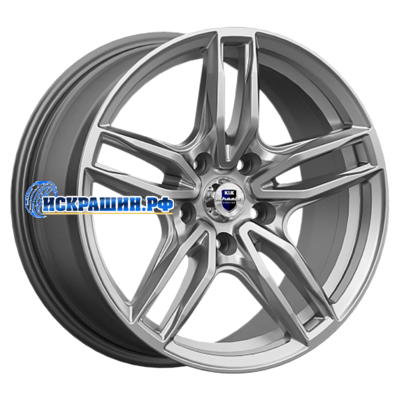 K&K 8x17/5x120 ET34 D72,6 Бартон (КС1110) Дарк платинум