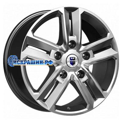 K&K 8x18/5x114,3 ET50 D60,1 Backfire (КС763M) Дарк платинум
