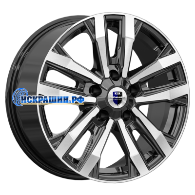 K&K 8x18/5x130 ET53 D71,6 Мичиган (КС1107) Алмаз черный