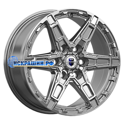 K&K 8x18/6x139,7 ET50 D95,1 Дистрикт (КС1159) Дарк платинум