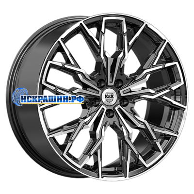 K&K 9x20/5x114,3 ET35 D67,1 Элерон (КС1168) Алмаз черный