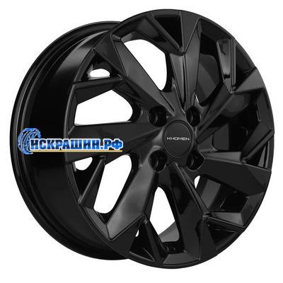 Khomen Wheels 5,5x14/4x100 ET38 D67,1 KHW1402 (Accent/Getz/i20) Black