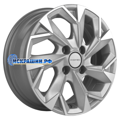 Khomen Wheels 5,5x14/4x98 ET35 D58,5 KHW1402 F-Silver-FP