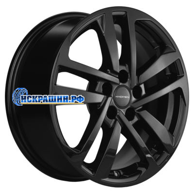 Khomen Wheels 6,5x16/5x108 ET45 D60,1 KHW1612 (Chery Tiggo 3/Tiggo 3 Pro) Black