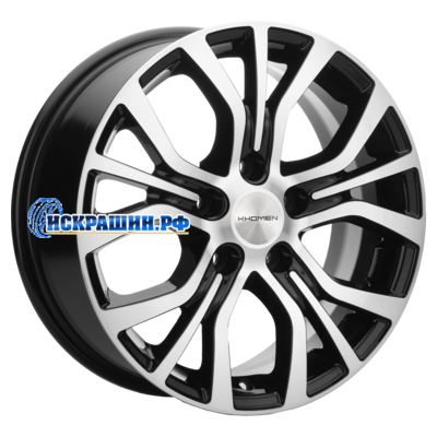 Khomen Wheels 6,5x16/5x110 ET46 D63,3 KHW1608 (Changan CS35 Plus) Black-FP