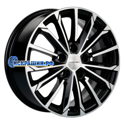Khomen Wheels 6,5x16/5x110 ET46 D63,3 KHW1611 (Changan CS35) Black-FP