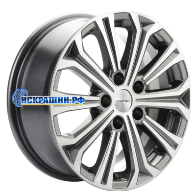 Khomen Wheels 6,5x16/5x114,3 ET41 D67,1 KHW1610 (Kia) Gray-FP