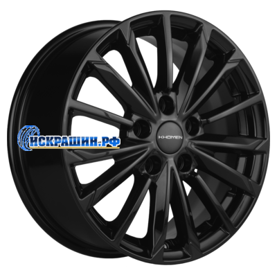 Khomen Wheels 6,5x16/5x114,3 ET43 D67,1 KHW1611 (Huyndai/Kia) Black