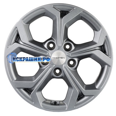Khomen Wheels 6,5x16/5x114,3 ET45 D60,1 KHW1606 (Toyota/Suzuki) G-Silver