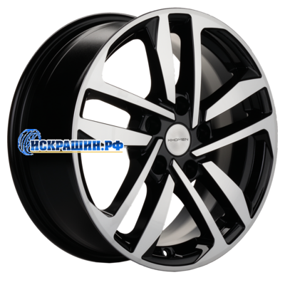 Khomen Wheels 6,5x16/5x114,3 ET45 D60,1 KHW1612 (Toyota/Suzuki) Black-FP