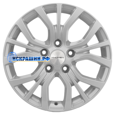 Khomen Wheels 6,5x16/5x114,3 ET45 D67,1 KHW1608 (Huyndai/Mazda) F-Silver