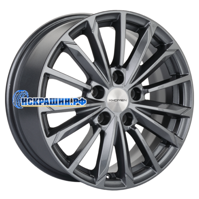 Khomen Wheels 6,5x16/5x114,3 ET50 D66,1 KHW1611 (Renault/Nissan) Gray