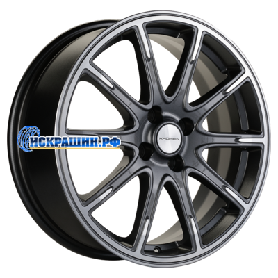 Khomen Wheels 6,5x17/4x100 ET41 D60,1 KHW1707 (XRay) Gray-FP