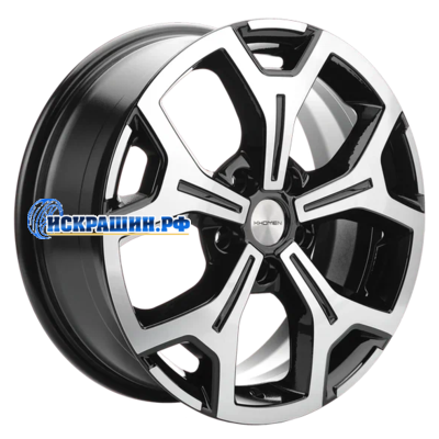 Khomen Wheels 6,5x17/5x108 ET33 D60,1 KHW1710 (Chery Tiggo 7pro) Black-FP
